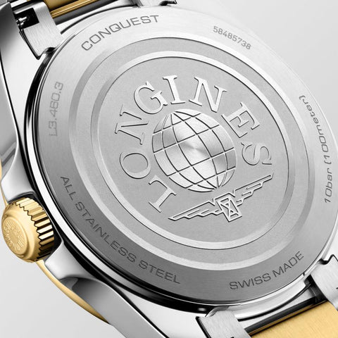 The Watch Boutique Longines Conquest Quartz 34mm Watch L3.460.3.12.7