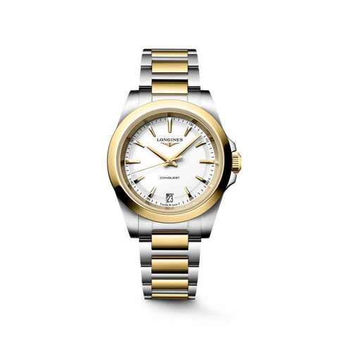 The Watch Boutique Longines Conquest Quartz 34mm Watch L3.460.3.12.7