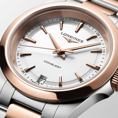 The Watch Boutique Longines Conquest Quartz 34mm Watch L3.460.3.18.7