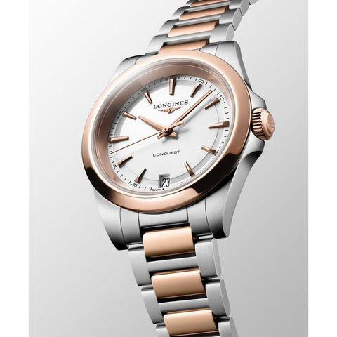 The Watch Boutique Longines Conquest Quartz 34mm Watch L3.460.3.18.7