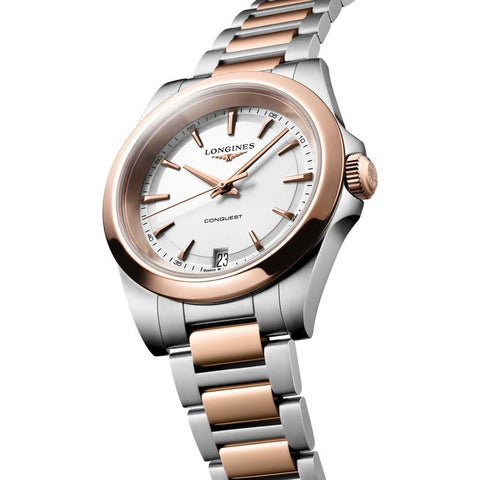 The Watch Boutique Longines Conquest Quartz 34mm Watch L3.460.3.18.7