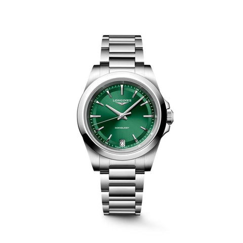 The Watch Boutique Longines Conquest Quartz 34mm Watch L3.460.4.09.6