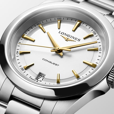 The Watch Boutique Longines Conquest Quartz 34mm Watch L3.460.4.12.6