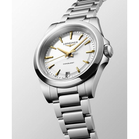 The Watch Boutique Longines Conquest Quartz 34mm Watch L3.460.4.12.6