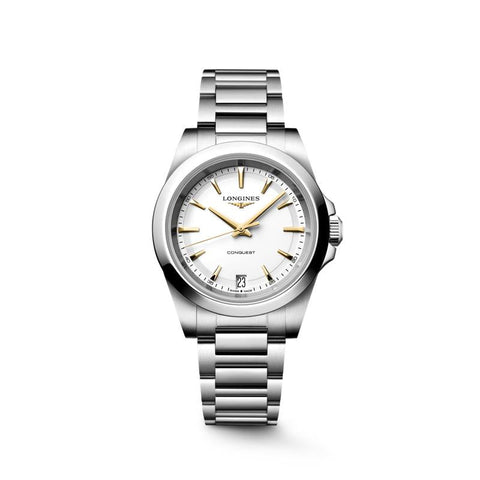 The Watch Boutique Longines Conquest Quartz 34mm Watch L3.460.4.12.6