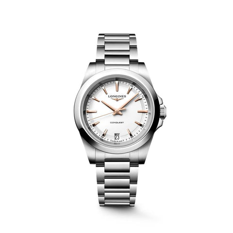 The Watch Boutique Longines Conquest Quartz 34mm Watch L3.460.4.18.6