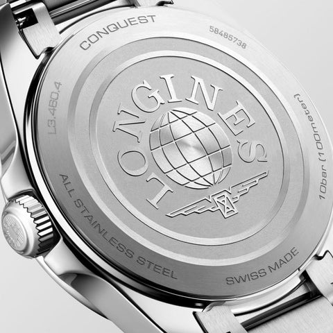 The Watch Boutique Longines Conquest Quartz 34mm Watch L3.460.4.92.6