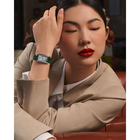 The Watch Boutique Longines Dolcevita Silver Flinqué Dial Women's Quartz Watch L5.512.4.71.A