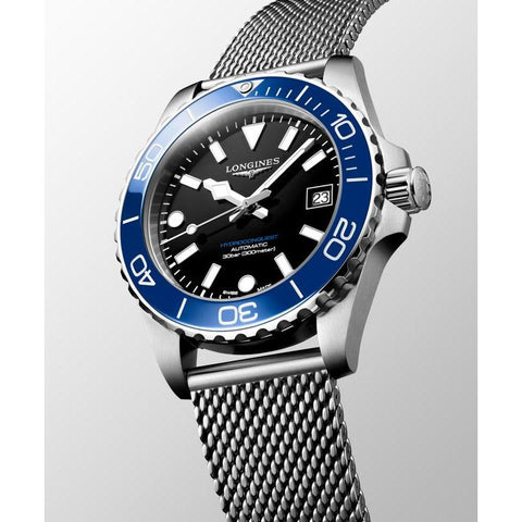 Longines HydroConquest Automatic 39mm Dive Watch L3.779.4.90.6