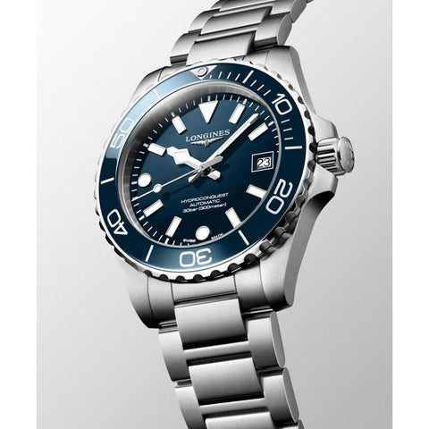 The Watch Boutique Longines HydroConquest Automatic 39mm Dive Watch L3.779.4.96.6