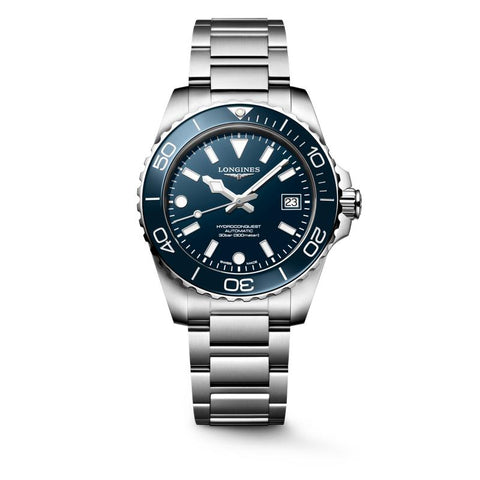 The Watch Boutique Longines HydroConquest Automatic 39mm Dive Watch L3.779.4.96.6
