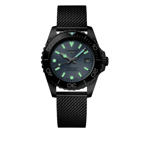 Longines HydroConquest Automatic 39mm Dive Watch L3.779.4.99.6