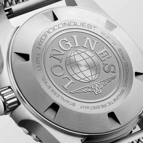 Longines HydroConquest Automatic 39mm Dive Watch L3.779.4.99.6