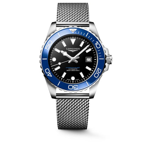 Longines HydroConquest Automatic 42mm Dive Watch L3.788.4.90.6