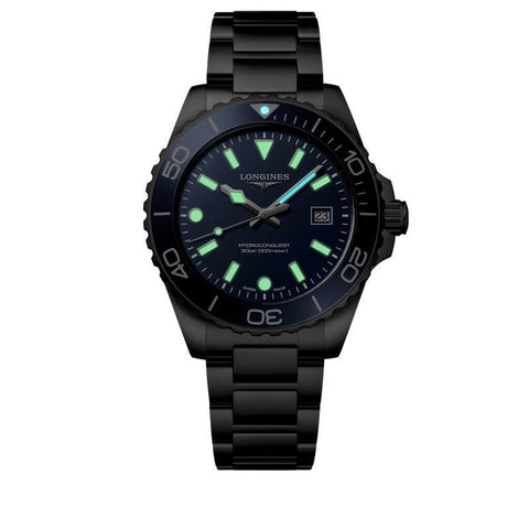 The Watch Boutique Longines HydroConquest Men's Quartz Watch L3.769.4.96.6