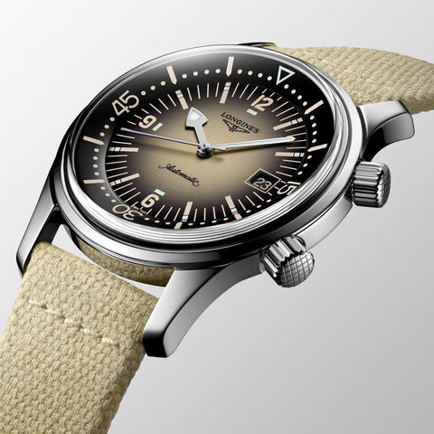 The Watch Boutique Longines Legend Diver Men's Automatic Watch L3.774.4.30.2