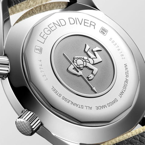 The Watch Boutique Longines Legend Diver Men's Automatic Watch L3.774.4.30.2