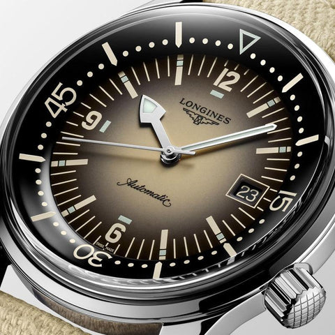 The Watch Boutique Longines Legend Diver Men's Automatic Watch L3.774.4.30.2