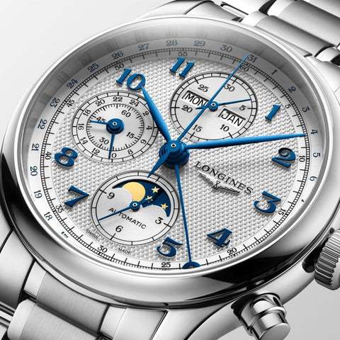 Longines Master Collection Chrono Moonphase Watch L2.962.4.73.6