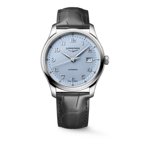 The Watch Boutique Longines Master Collection Light Blue Barleycorn Dial Men's Automatic Watch L2.950.4.99.2