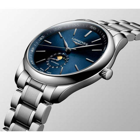 The Watch Boutique Longines Master Collection Moonphase Automatic Watch L2.919.4.92.6