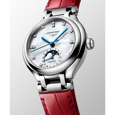 The Watch Boutique Longines PrimaLuna Moonphase Women's Automatic Watch L8.126.4.87.2