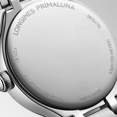 The Watch Boutique Longines PrimaLuna Quartz Watch L8.142.4.71.6