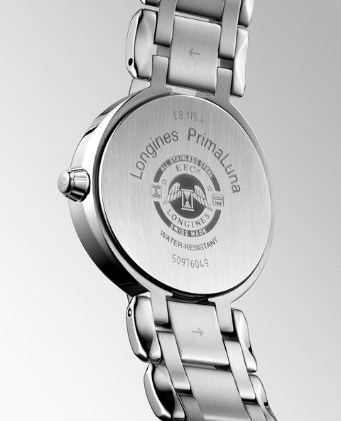 Longines PrimaLuna L81154916 Women's Quartz Watch Blue Dial