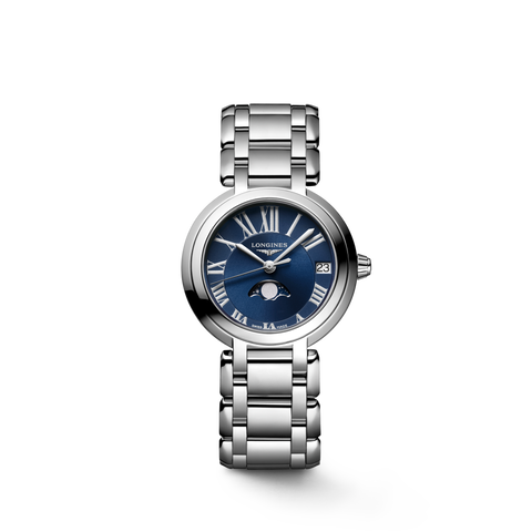 Longines PrimaLuna L81154916 Women's Quartz Watch Blue Dial