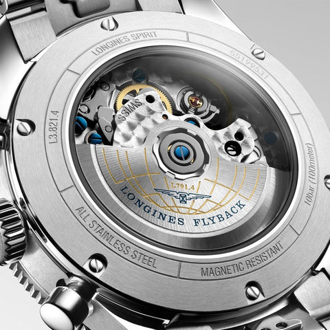 The Watch Boutique Longines Spirit Flyback L3.821.4.93.6