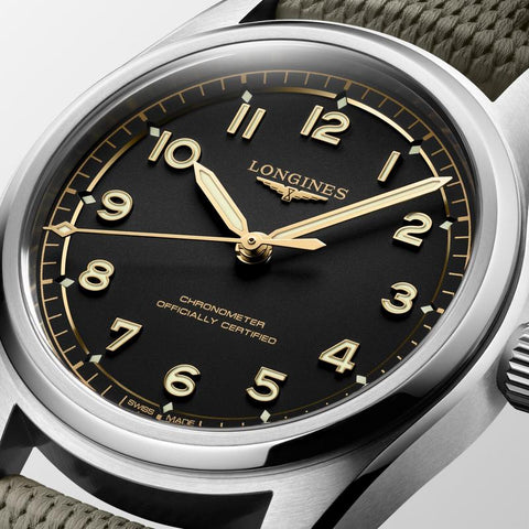 The Watch Boutique Longines Spirit Pilot Automatic Watch L3.809.4.53.9