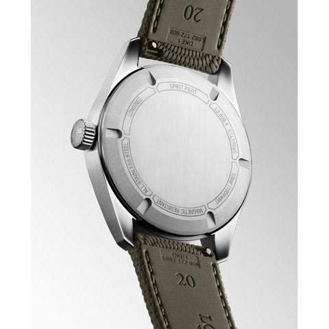 The Watch Boutique Longines Spirit Pilot Automatic Watch L3.809.4.53.9