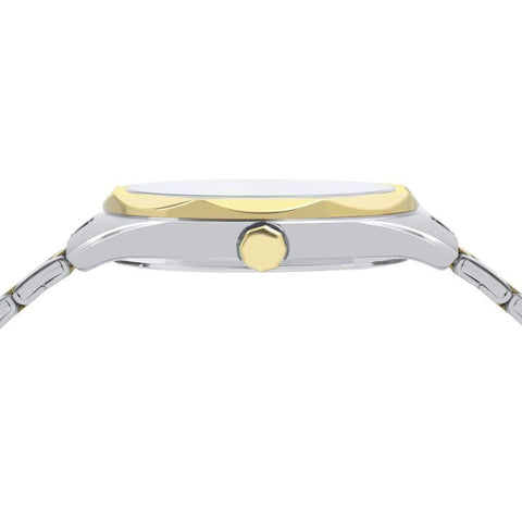 The Watch Boutique Lorus Classic Men's Quartz Watch Stainless Steel Silver White Dial