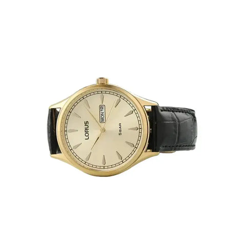 The Watch Boutique Lorus Classic Sunray Champagne Dial Men's Watch