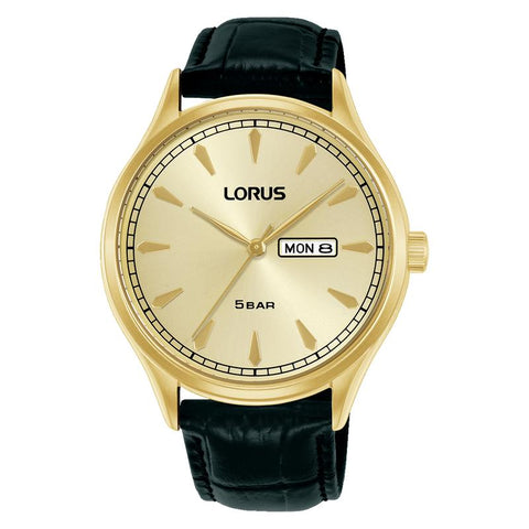 The Watch Boutique Lorus Classic Sunray Champagne Dial Men's Watch