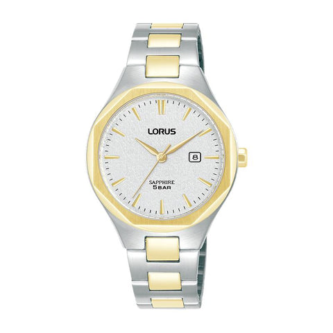The Watch Boutique Lorus Classic Women's Quartz Watch Silver White Dial