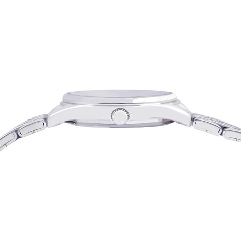 Lorus Classic Women's Quartz Watch Stainless Steel Silver White Sunray Dial