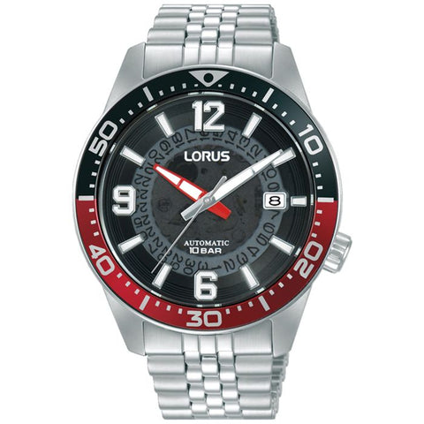 The Watch Boutique Lorus Gents Analog Skeleton Dial Watch