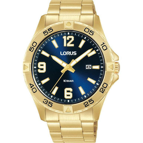 The Watch Boutique Lorus Gents Silver 3-Hands Sport Watch