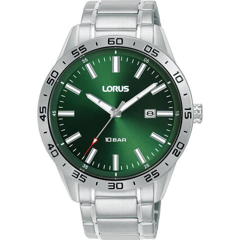 The Watch Boutique Lorus Gents Silver 3-Hands Watch