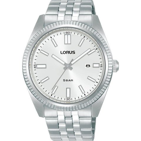 The Watch Boutique Lorus Gents Silver 3-Hands Watch