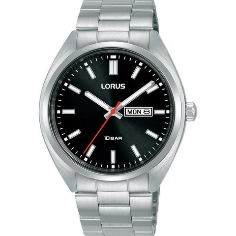 The Watch Boutique Lorus Gents Silver 3-Hands Watch