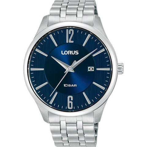 The Watch Boutique Lorus Gents Silver 3-Hands Watch