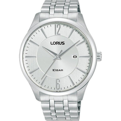 The Watch Boutique Lorus Gents Silver 3-Hands Watch