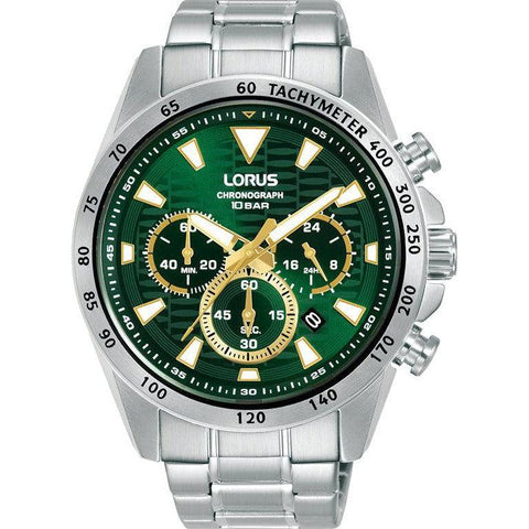 The Watch Boutique Lorus Gents Silver Chronograph Watch