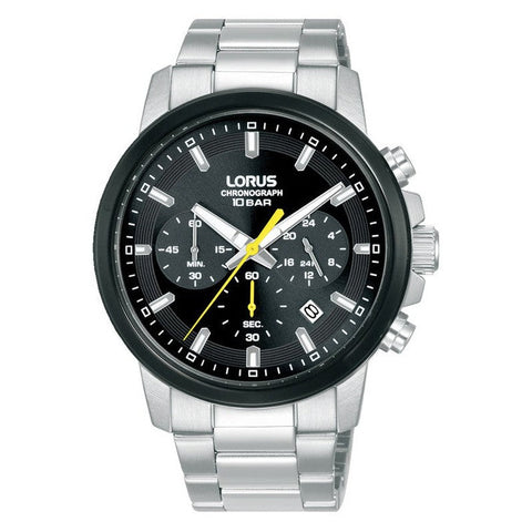 The Watch Boutique Lorus Gents Silver Chronograph Watch
