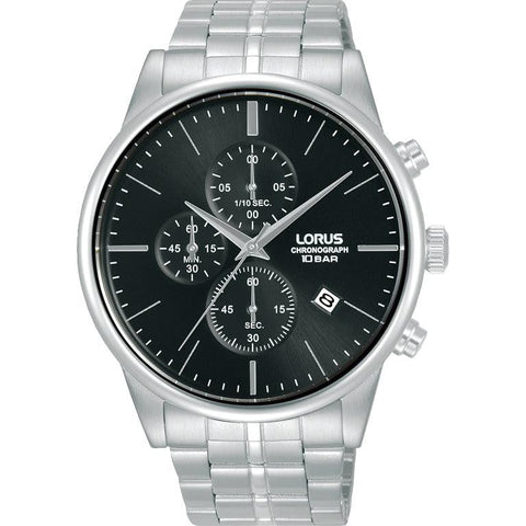 The Watch Boutique Lorus Gents Silver Chronograph Watch