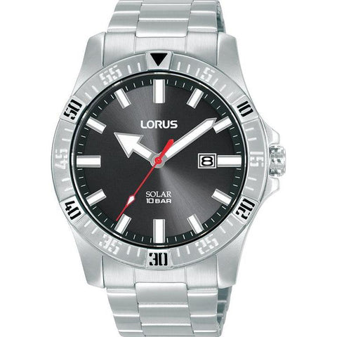 The Watch Boutique Lorus Gents Sport Black Dial 3-Hands Watch