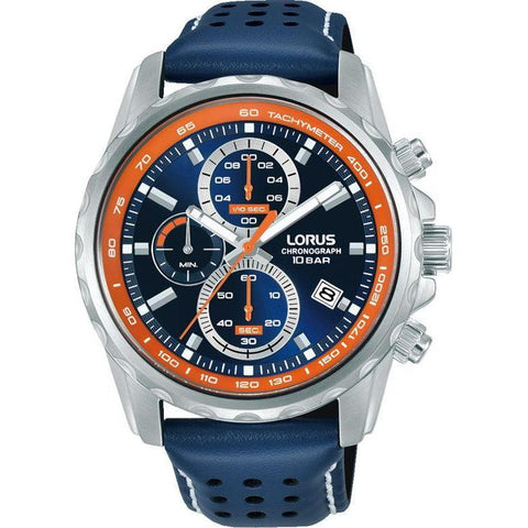 The Watch Boutique Lorus Gents Sport Blue Dial Multifunction Watch