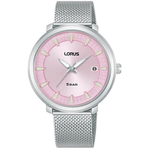The Watch Boutique Lorus Ladies Analog Pink Dial Watch